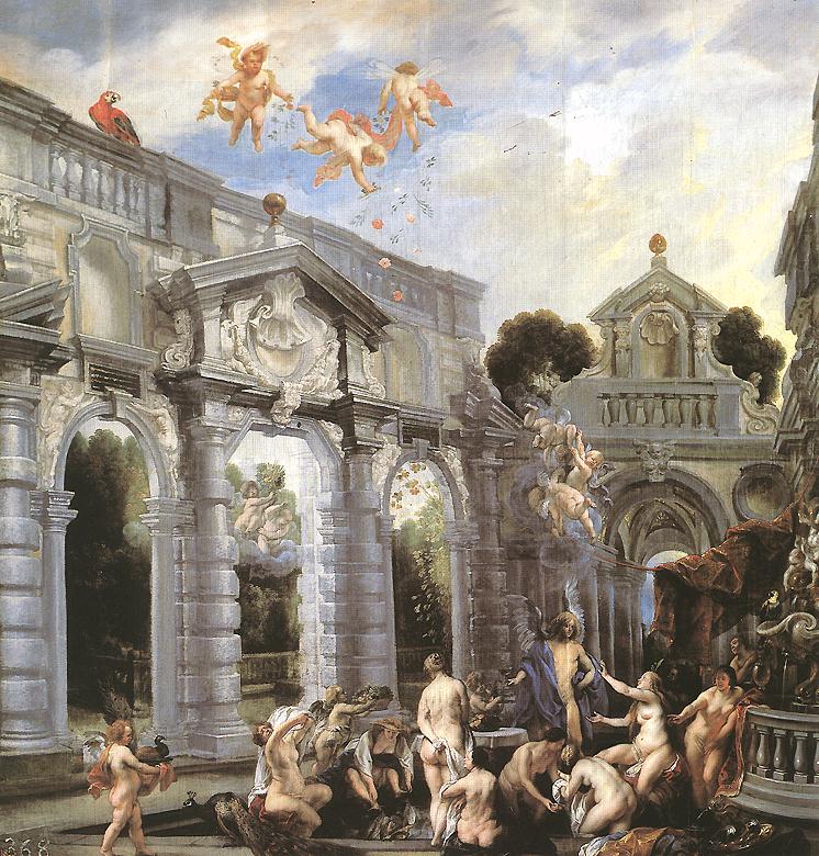 JORDAENS, Jacob Nymphs at the Fountain of Love